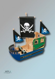 Piratenschiff Totenkopf