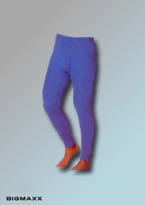 Thermo-Unterhose in blau bis Gr. 19/20